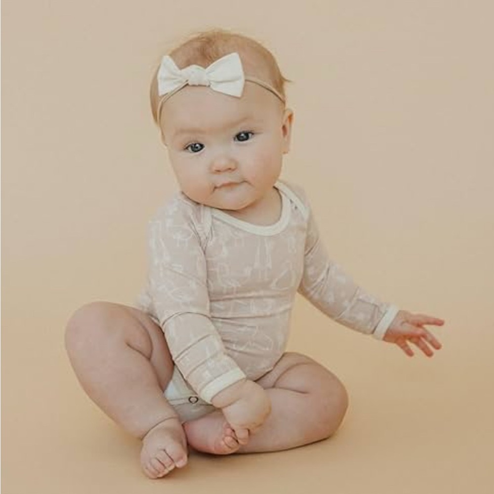 New Copper Pearl Baby Onesie